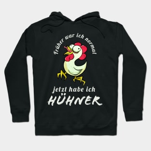 Lustige Hühner Landwirt Sprüche Geflügel Bauer Hoodie